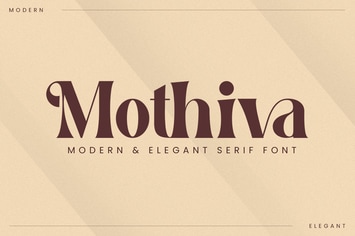 Mothiva Elegant Serif Font