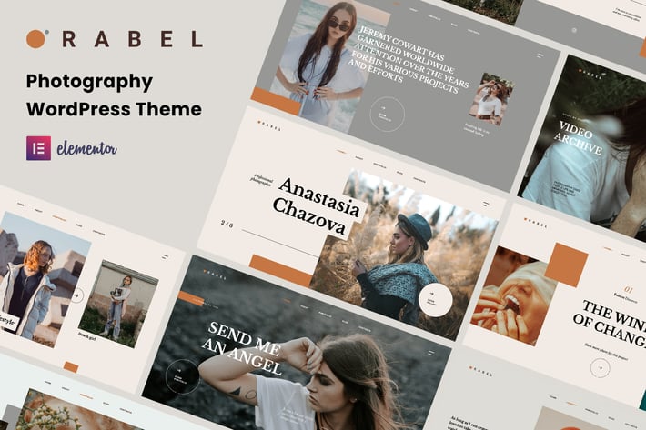 Orabel - Photography Portfolio WordPress Theme