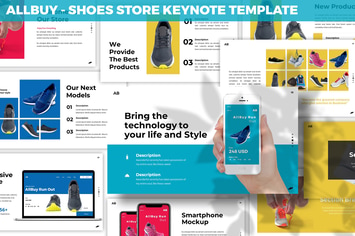 Allbuy - Shoes Store Keynote Template