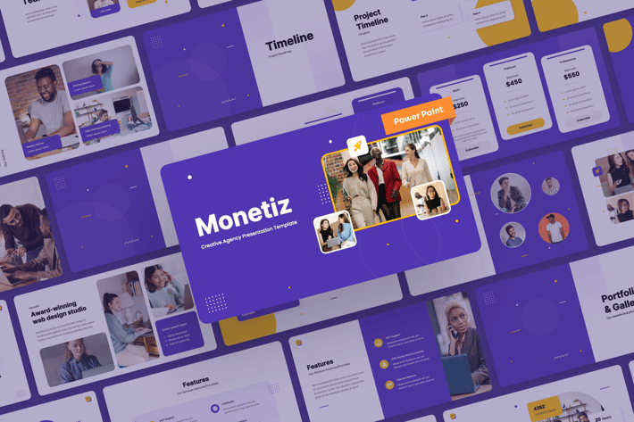 Monetiz - Creative Keynote Presentation