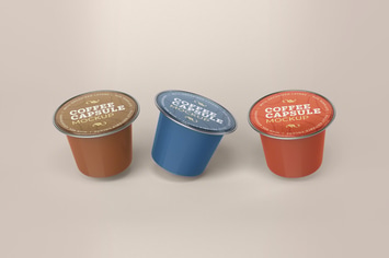 Coffee Capsule Mockup
