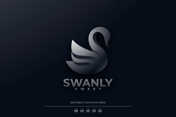 Swan Gradient Logo