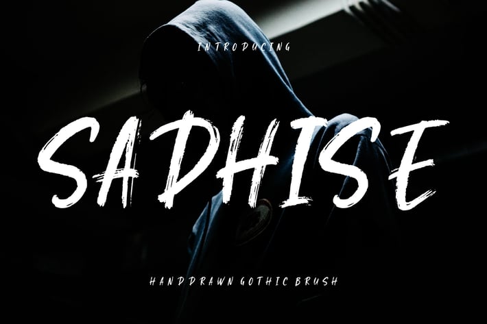 Sadhise Brush Business Font