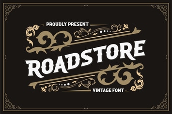 ROADSTORE - Vintage Font
