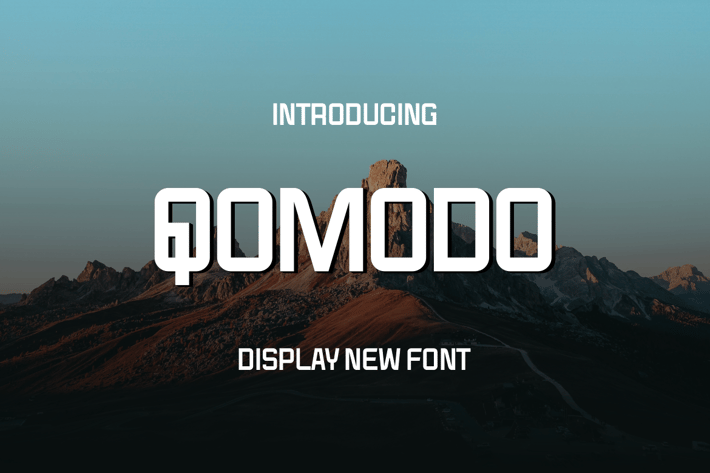 QOMODO Font