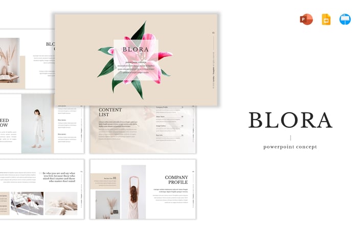 Blora - Presentation Template