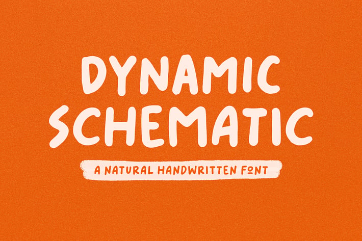 Dynamic Schematic Font