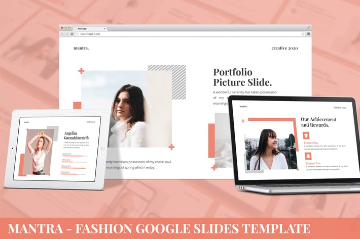 Mantra - Fashion Google Slides Template