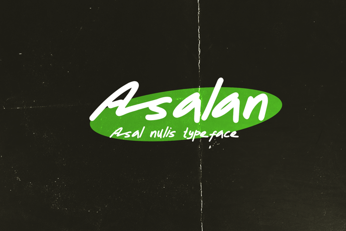 Asalan Typeface