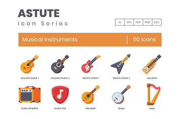 Musical Instruments Icons