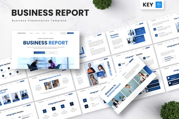 Business Report - Business Keynote Templates