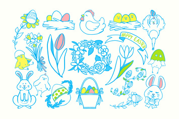 Easter Joy Doodles