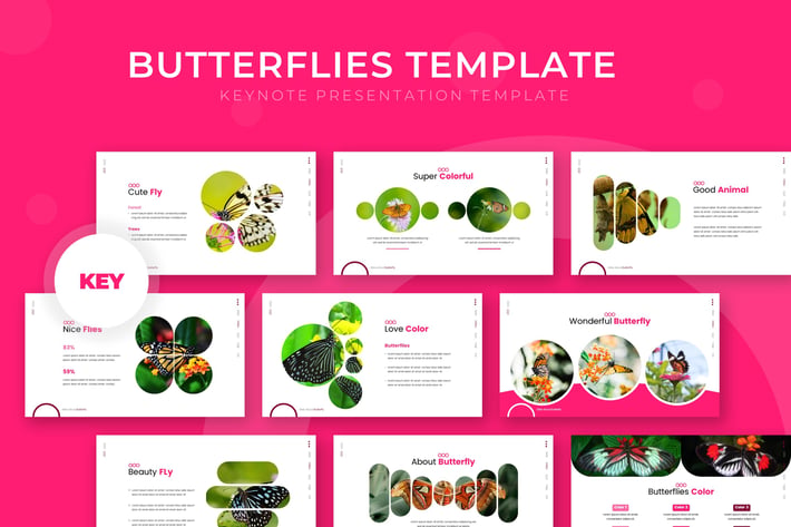 Butterflies - Keynote Template