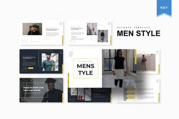 Men Style | Keynote Template