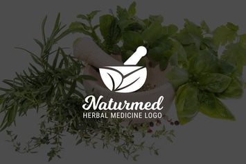 Naturmed : Herbal Medicine or Pharmacy Logo