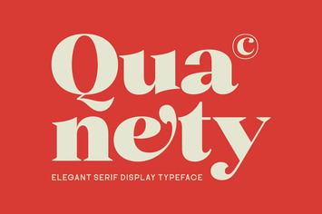 Quanety - Elegant Serif Display