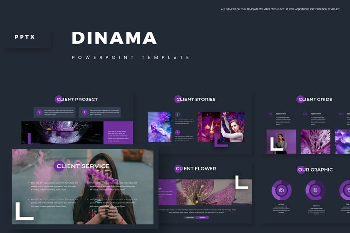 Dinama - Powerpoint Template