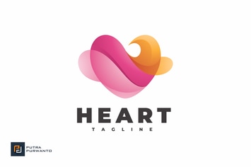 Abstract Heart - Logo Template