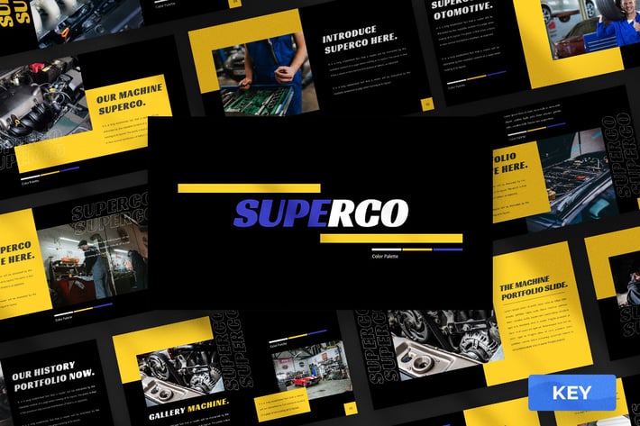 Superco - Keynote Presentation Template