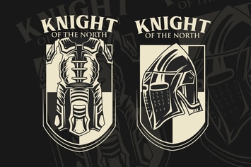 Armor Medieval Vector Emblem