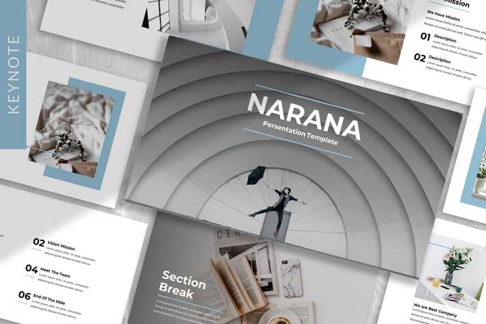 Narana - Business Keynote Template
