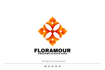Flora Gradient Logo