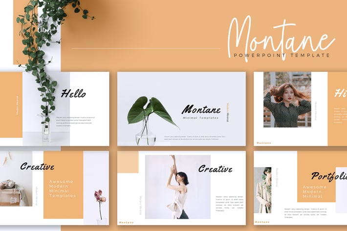 MONTANE - Creative Powerpoint Template