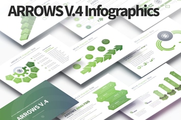 Arrows V.4 - PowerPoint Infographics Slides