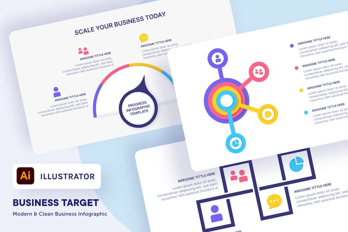 myAsset - Business Target Infographic