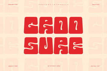 Groosure - Groovy & Nature Font