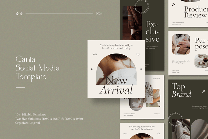 Instagram Templates - Cania