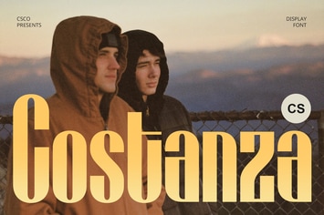 Costanza – Condensed Font