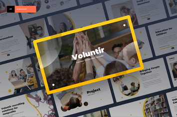 Voluntir - Volunteer Power Point Presentation
