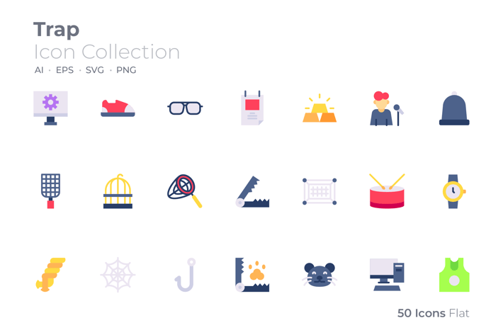 Trap Color Icon