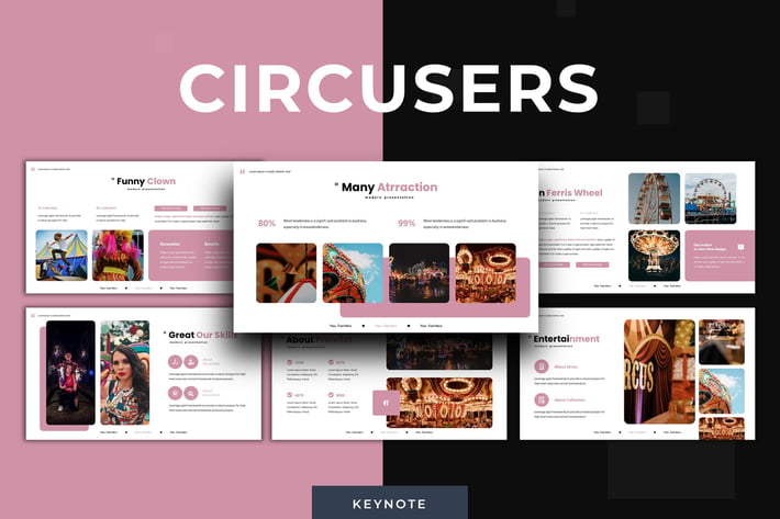 Circusers - Keynote Template