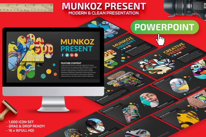 Munkoz Powerpoint Presentation Template