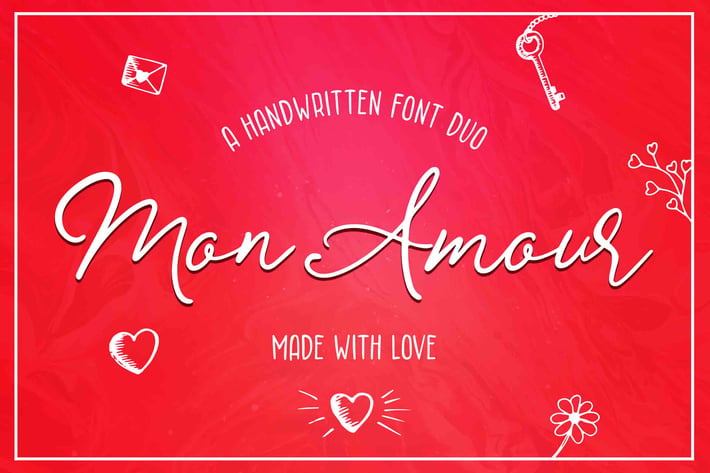Mon Amour Font Duo