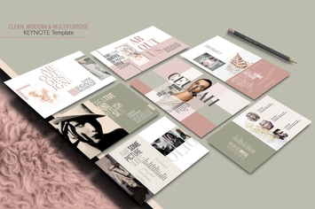 Ceudah - Minimal Fashion Keynote Template