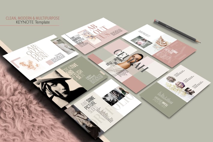 Ceudah - Minimal Fashion Keynote Template