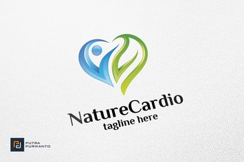 Nature Cardio - Logo Template