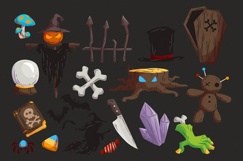 Halloween Elements Collection #03