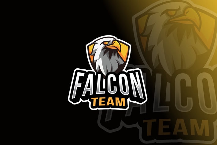 Falcon Team Logo Template