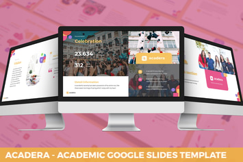 Acadera - Academic Google Slides Template