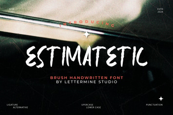 Estimatetic - Brush Handwritten