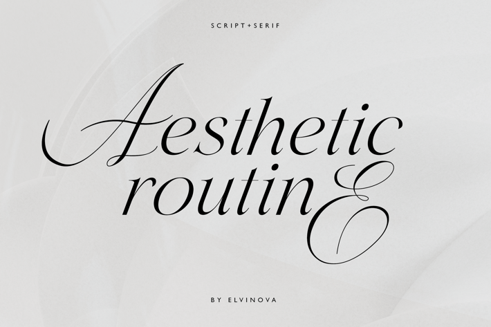 Serif & Script Font Duo