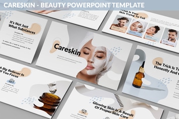 CareSkin - Beauty Powerpoint Template