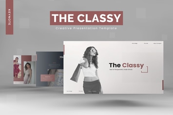 The Classy - Keynote Template