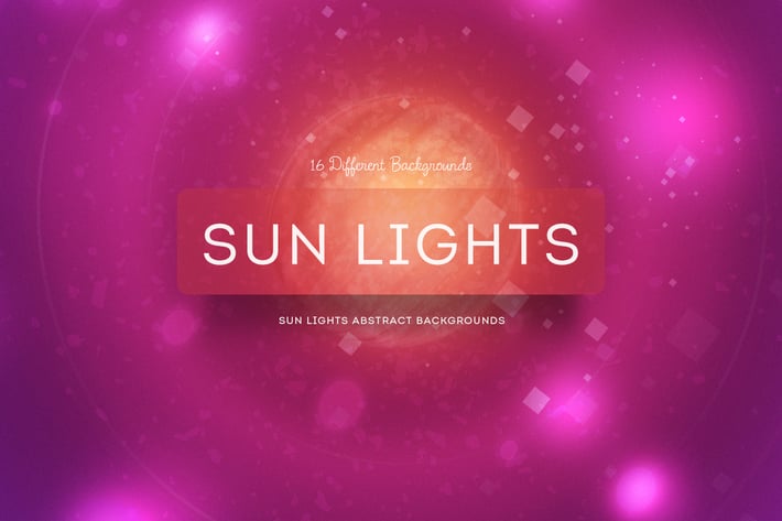 Sun Lights Abstract Background