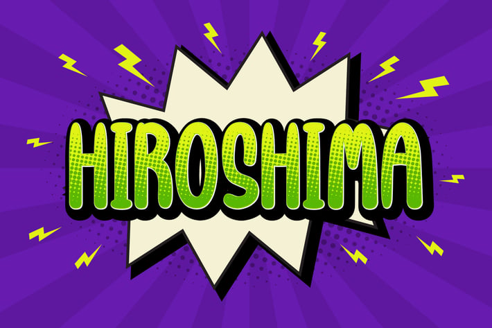 HIROSHIMA - Playful Display Font