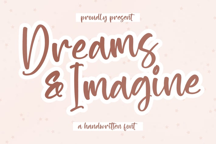 Dreams Imagine Handwritten Font